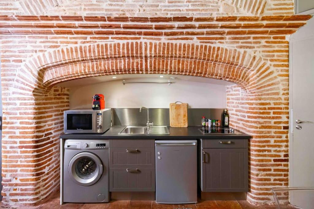 Апартаменти Duplex Climatise Dans Un Monument Historique Тулуза Екстер'єр фото